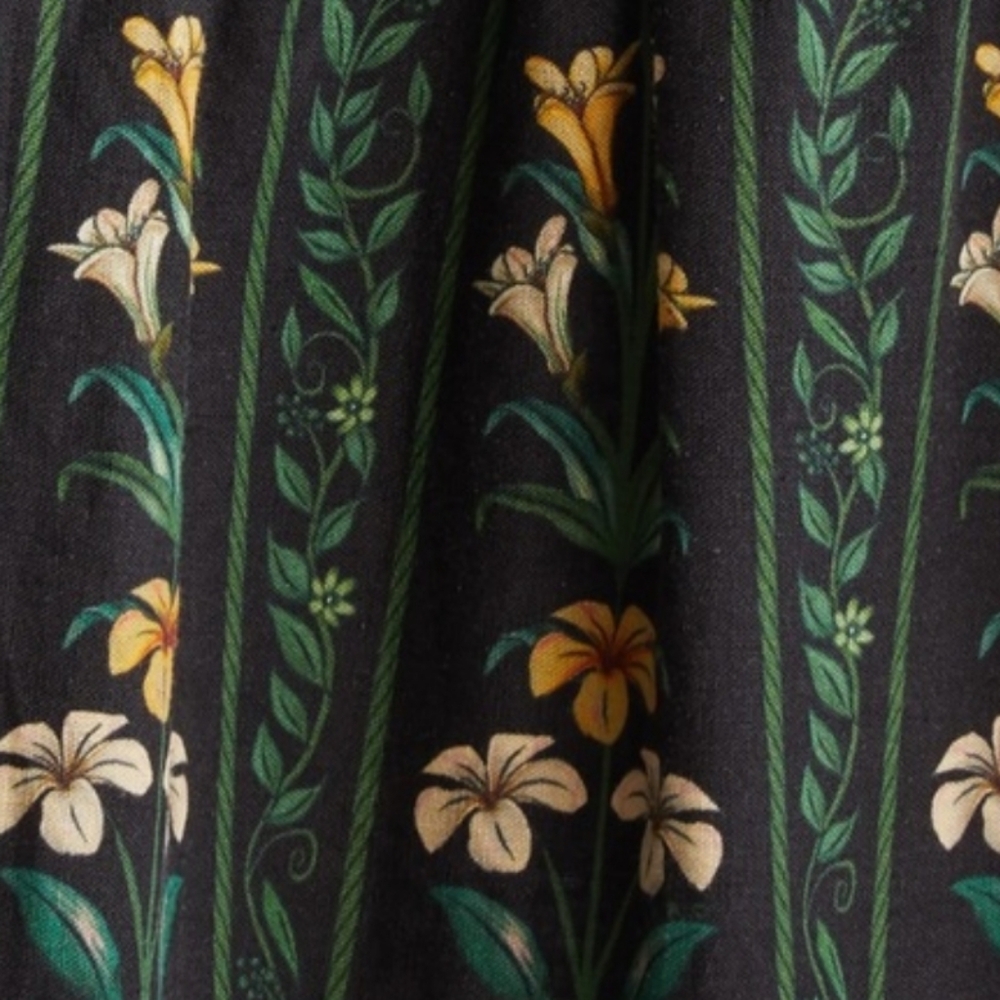 NWT Farm Rio Black Floral Dress, Size XL - Picture 3 of 11